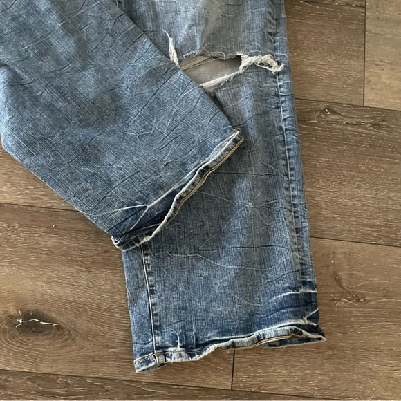 TORRID Perfect Wide Leg Vintage‎ Stretch Jean Y2K Baggy Acid Wash Size 20R - Picture 7 of 11